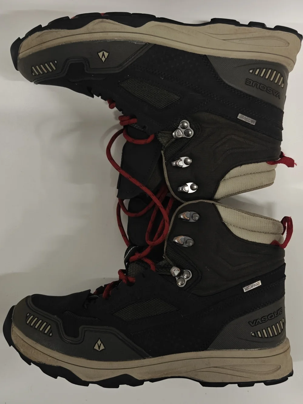 Vasque St. Elias UltraDry Youth Hiking Boots Size 6 Waterproof Brown Outdoor Tra